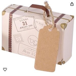 100 Candy / Favour Box - Travel Theme Suitcase
